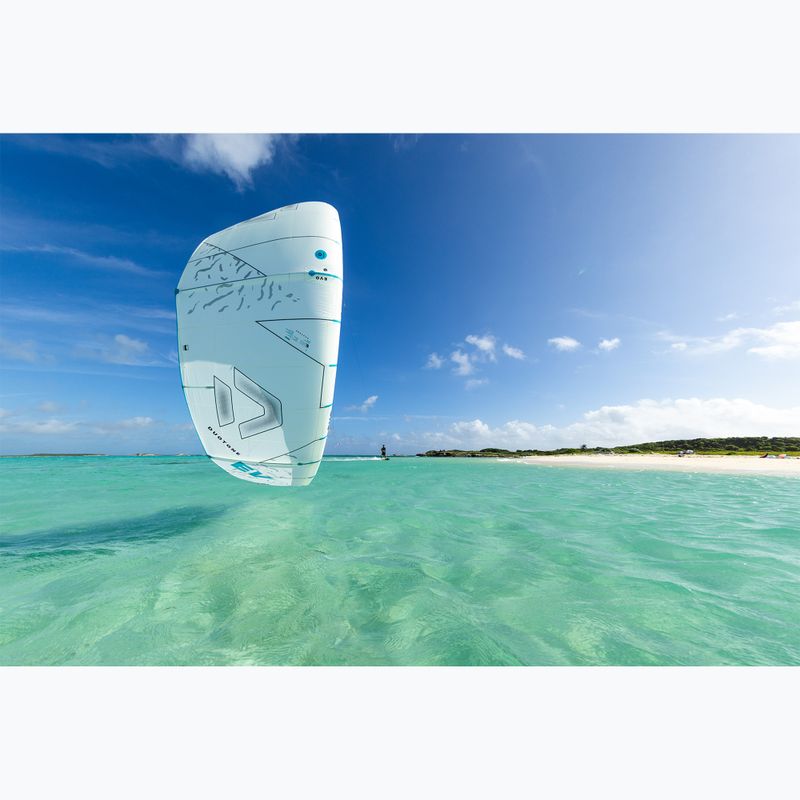 Latawiec kitesurfingowy DUOTONE Evo Concept Blue 2024 undyed white 15