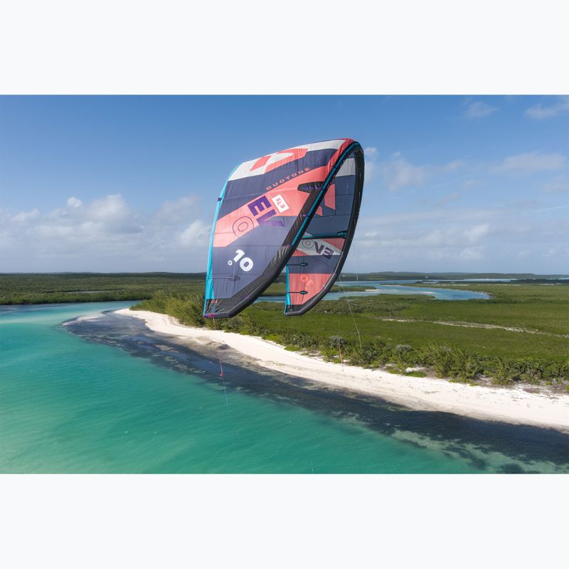 Latawiec kitesurfingowy DUOTONE Evo SLS 2024 coral/blue 8