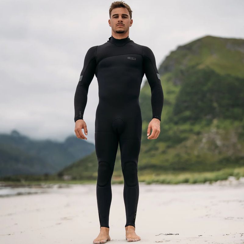 Pianka do pływania męska ION Seek Amp 4/3 Back Zip black 5