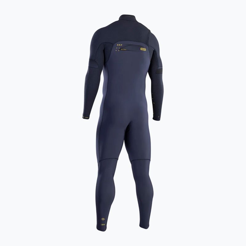 Pianka do pływania męska ION Seek Amp 5/4 Front Zip blue nights 2