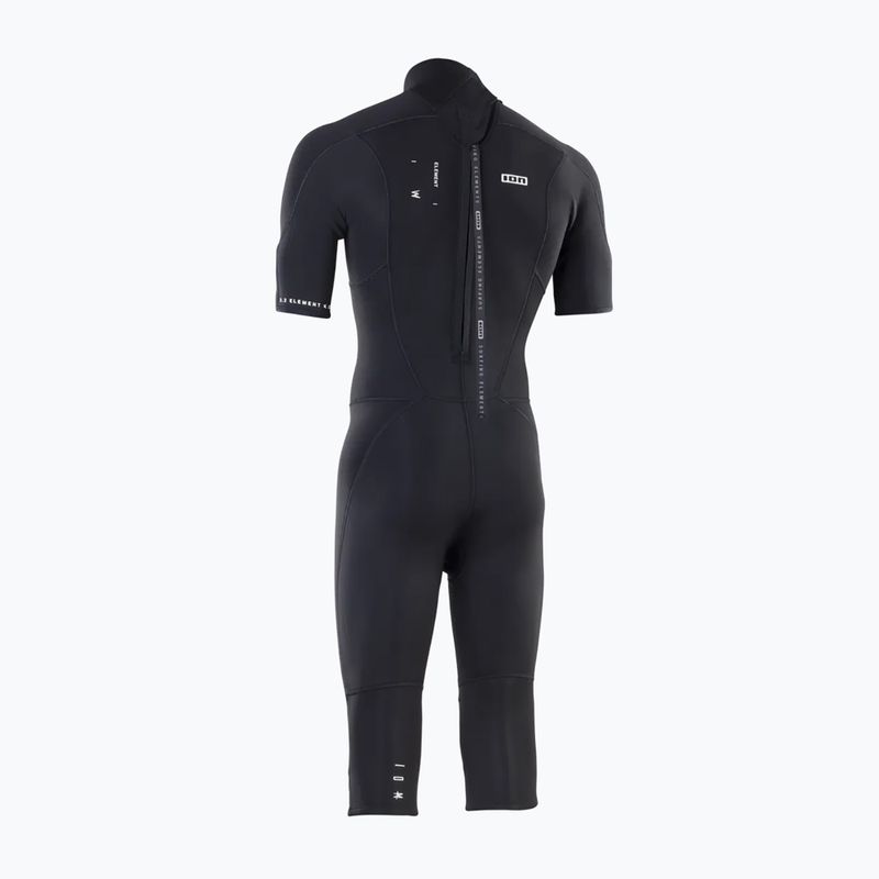 Pianka do pływania męska ION Element 3/2 mm Overknee Back Zip black 2