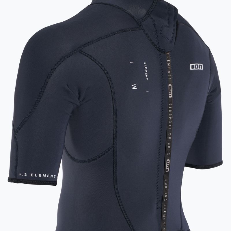 Pianka do pływania męska ION Element 3/2 mm Overknee Back Zip blue nights 4