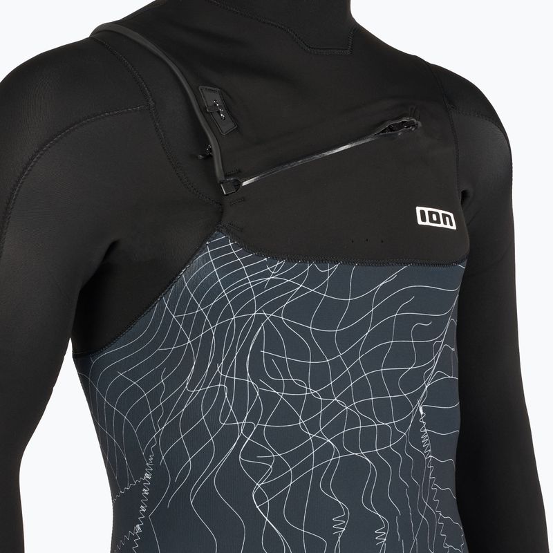 Pianka do pływania męska ION Seek Core 3/2 mm Front Zip distorted black 4