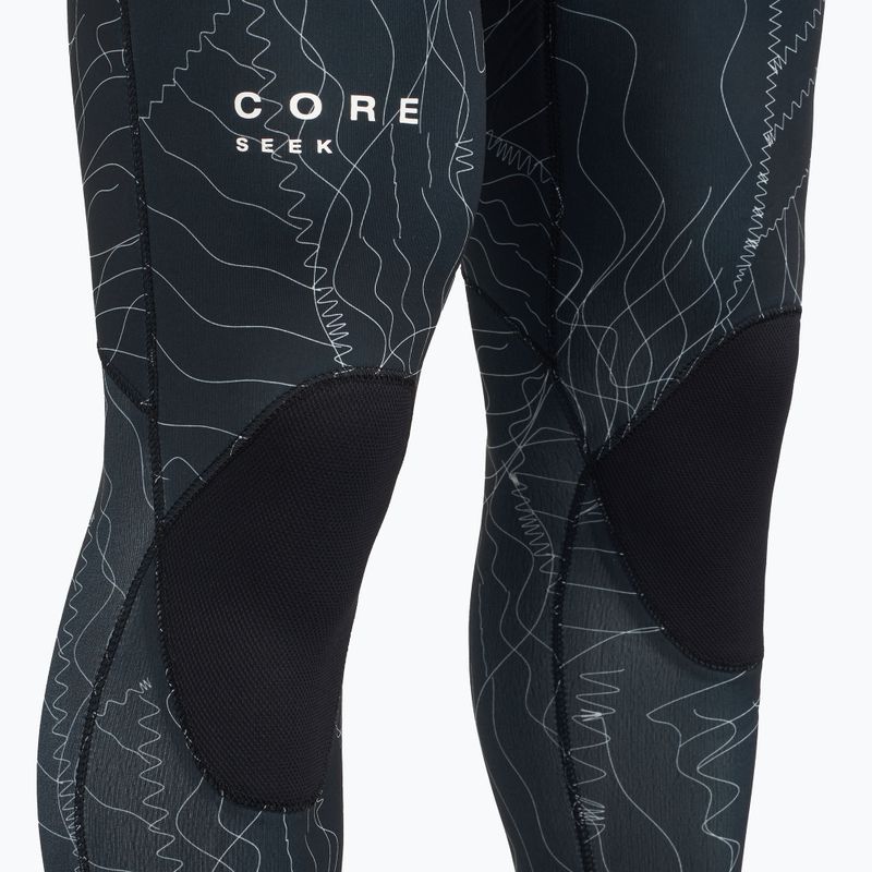 Pianka do pływania męska ION Seek Core 3/2 mm Front Zip distorted black 6