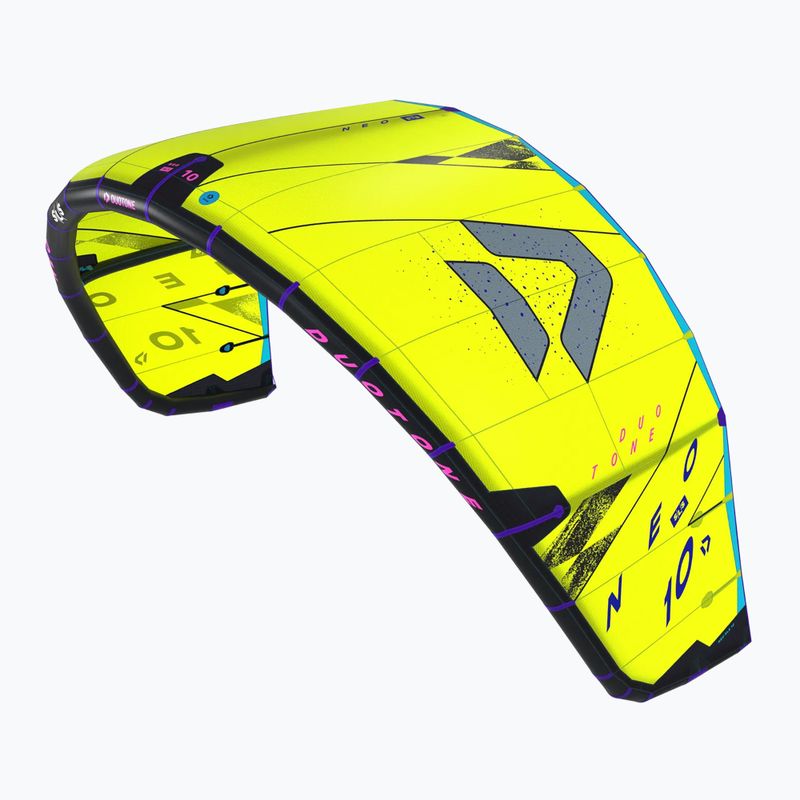 Latawiec kitesurfingowy DUOTONE Neo SLS 2025 lime/dark grey 2