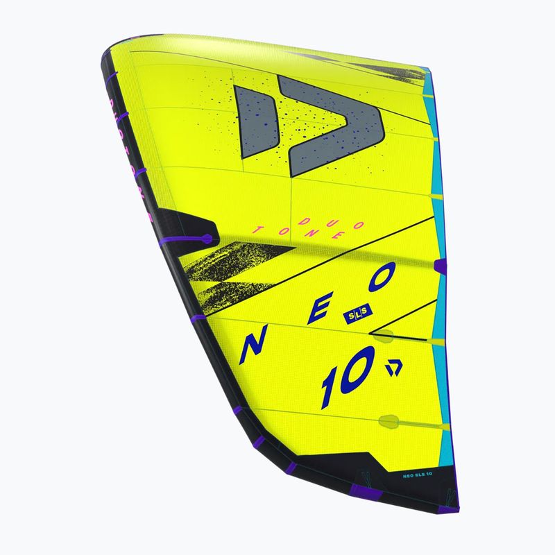 Latawiec kitesurfingowy DUOTONE Neo SLS 2025 lime/dark grey 3