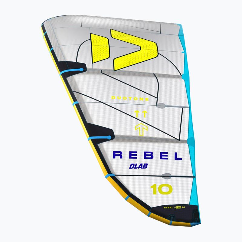 Latawiec kitesurfingowy DUOTONE Rebel D/Lab 2025 grey/lime 3