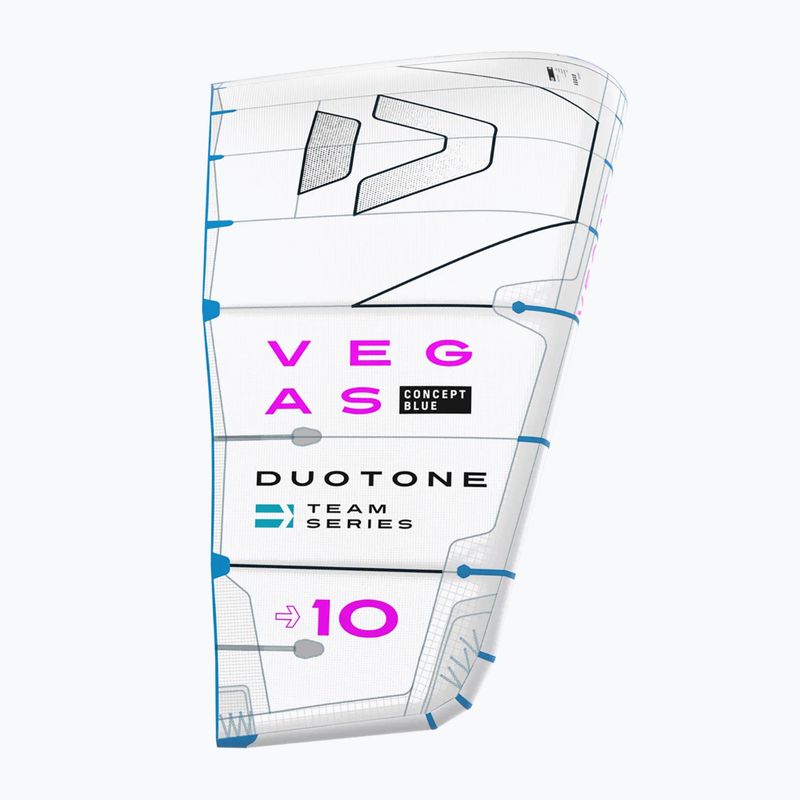 Latawiec kitesurfingowy DUOTONE Vegas Concept Blue 2025 undyed 4