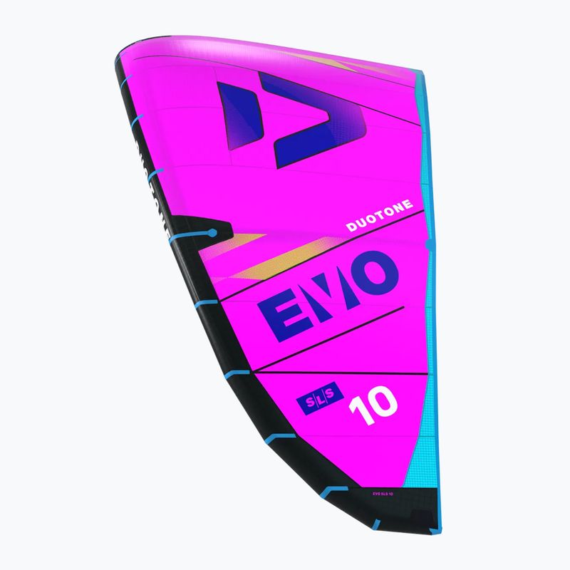 Latawiec kitesurfingowy DUOTONE Evo SLS 2025 pink/blue 3