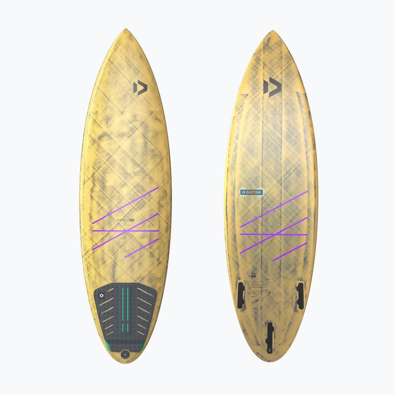 Deska do kitesurfingu Duotone Surf Kite Blur SLS sand/purple