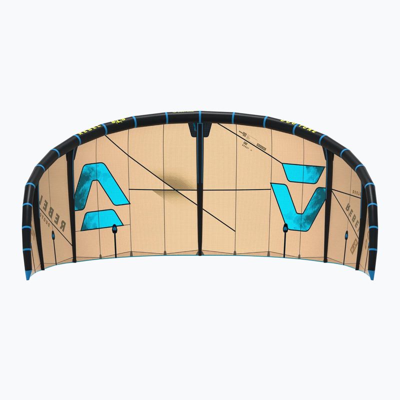 Latawiec kitesurfingowy DUOTONE Rebel SLS 2026 sand/turquoise 3