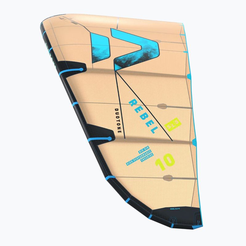 Latawiec kitesurfingowy DUOTONE Rebel SLS 2026 sand/turquoise 4
