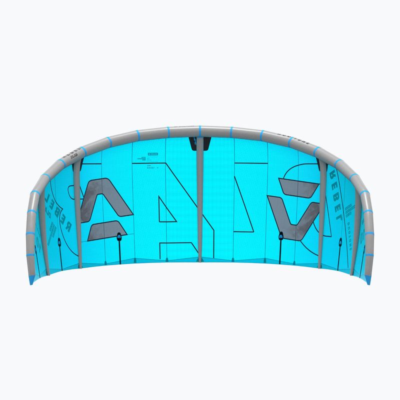 Latawiec kitesurfingowy Duotone Rebel D/LAB turquoise/grey 4