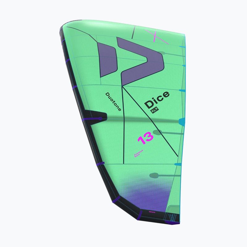 Latawiec kitesurfingowy Duotone Dice SLS green/heron 3