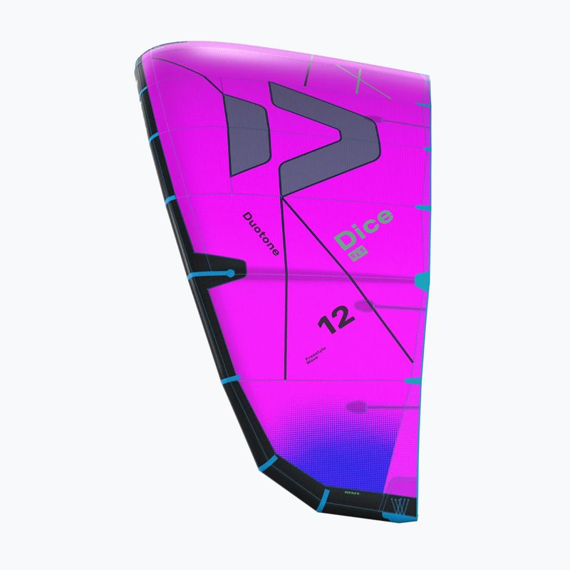 Latawiec kitesurfingowy Duotone Dice SLS pink/dark grey 4