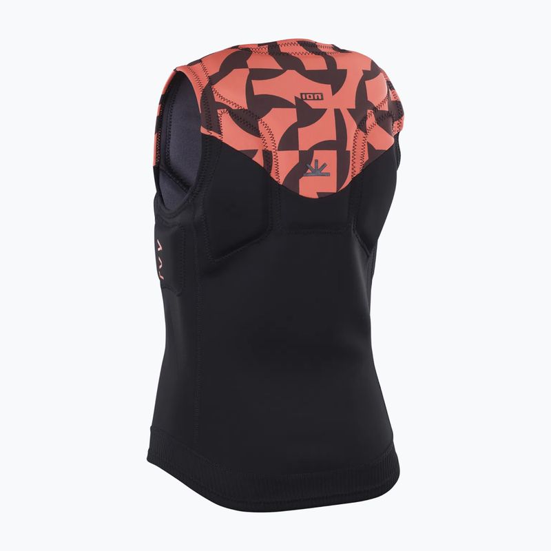 Kamizelka ochronna damska ION Ivy Front Zip tiger coral 2
