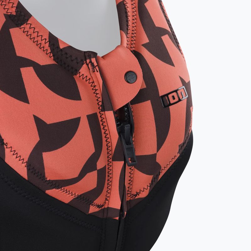 Kamizelka ochronna damska ION Ivy Front Zip tiger coral 4