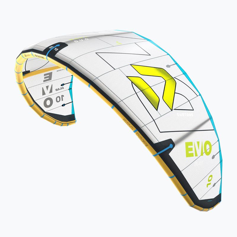 Latawiec kitesurfingowy Duotone Evo D/LAB grey/lime 2