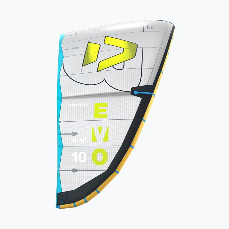 Latawiec kitesurfingowy Duotone Evo D/LAB grey/lime 3