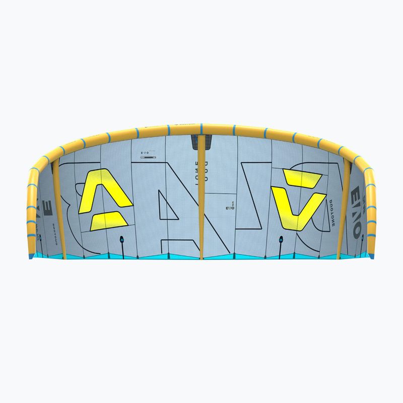 Latawiec kitesurfingowy Duotone Evo D/LAB dark grey/lime 6