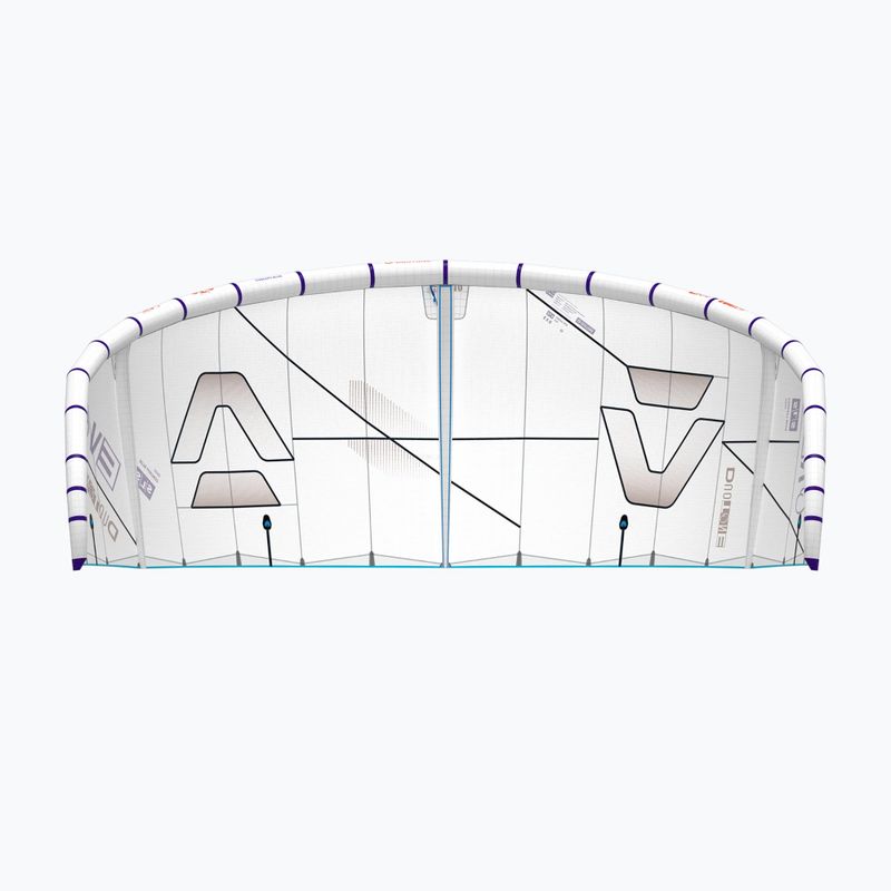 Latawiec kitesurfingowy Duotone Evo SLS Concept Blue undyed 3
