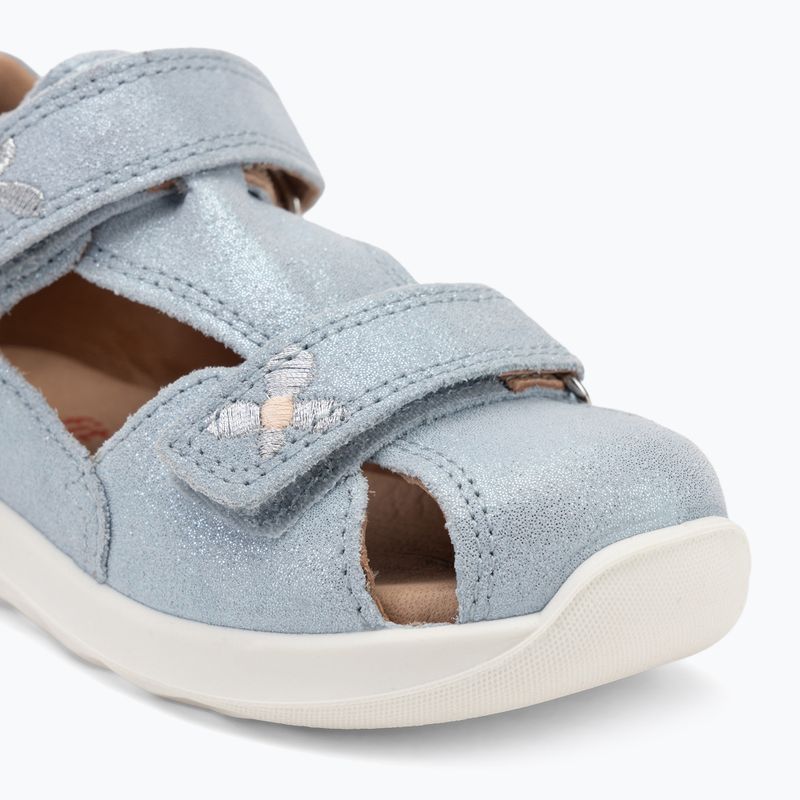 Sandały dziecięce Superfit Bumblebee light blue 7