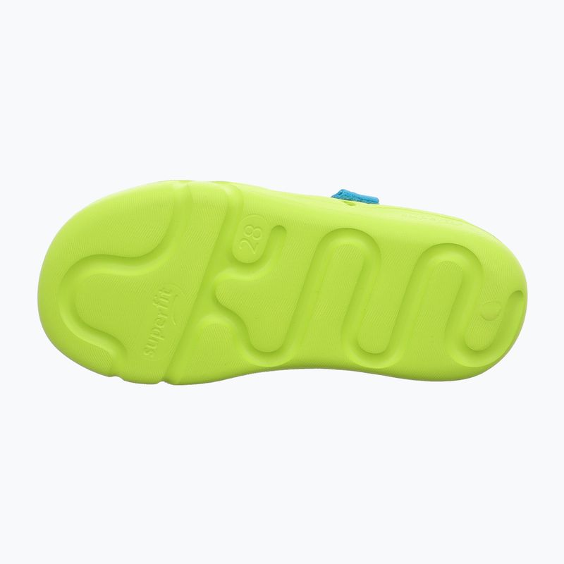 Sandały dziecięce Superfit Splash-S light green/turquoise 3