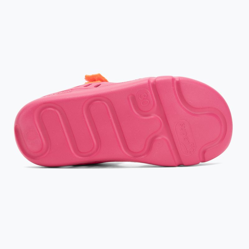 Sandały dziecięce Superfit Splash-S pink/orange 4