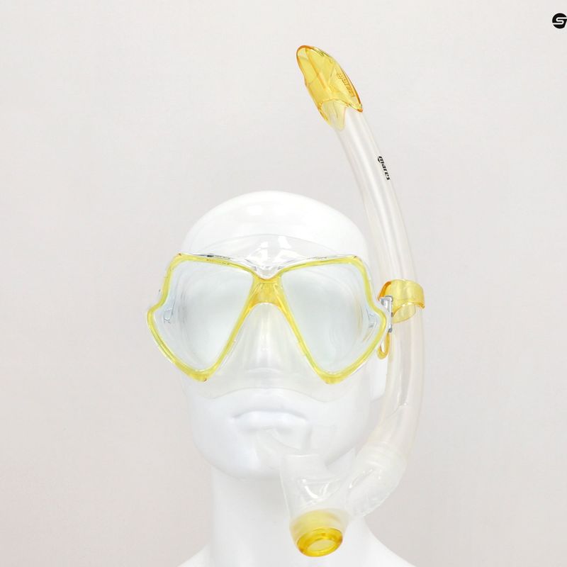 Zestaw do nurkowania Mares Wahoo clear/yellow 3