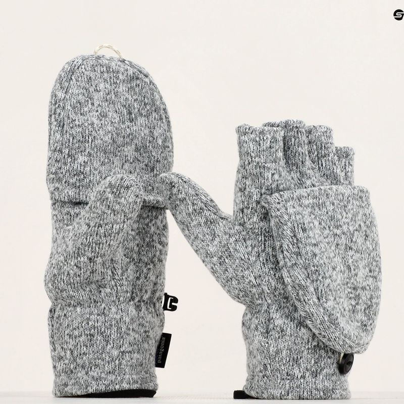 Rękawiczki trekkingowe damskie Patagonia Better Sweater Fleece birch white 9