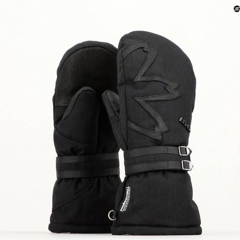 Rękawice narciarskie damskie Level Oasis Plus Mitt black 8