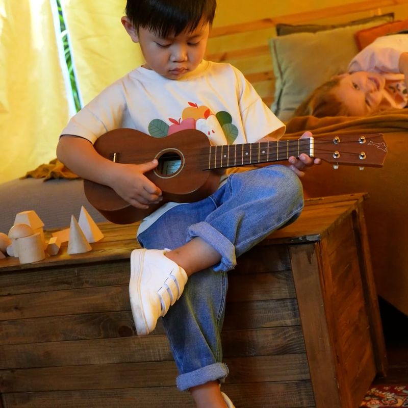 Koszulka dziecięca KID STORY Bawełna organiczna light sand 8