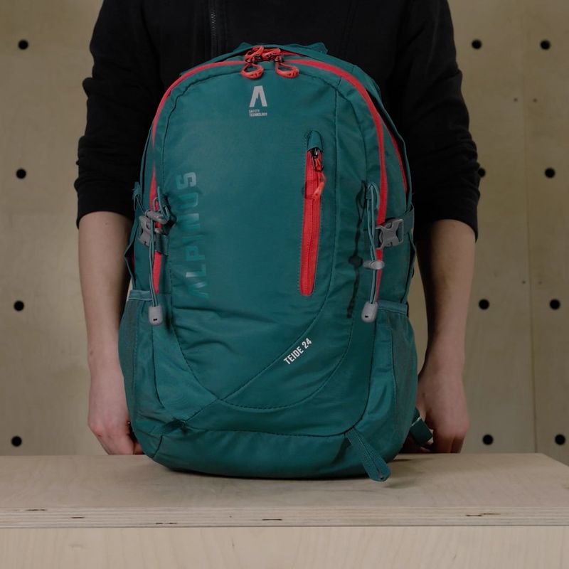 Plecak turystyczny Alpinus Teide 24 l limonkowy 10