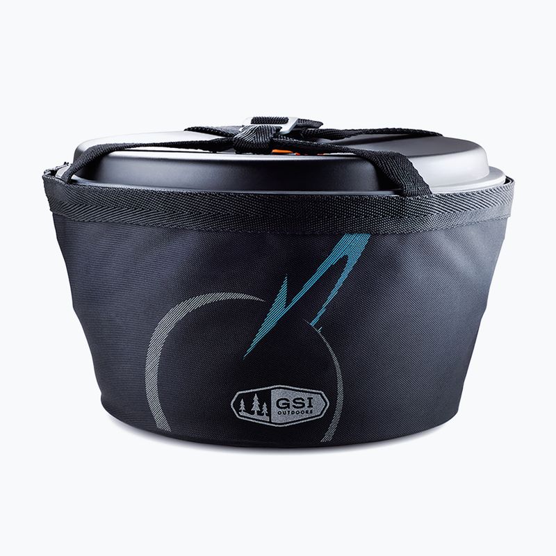 Zestaw garnków GSI Outdoors Pinnacle Base Camper Large anodized 2