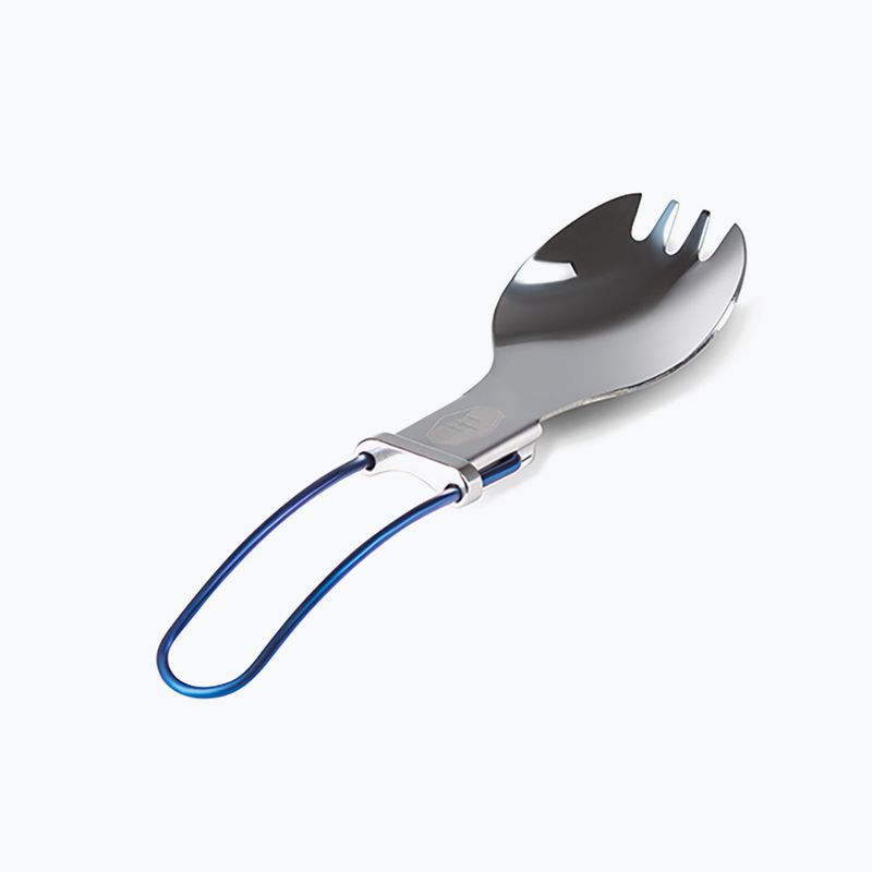 Łyżko-widelec GSI Outdoors Glacier Folding Spork blue