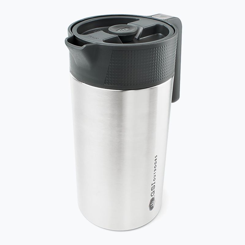 Kawiarka turystyczna GSI Outdoors Glacier Stainless Javapress brushed
