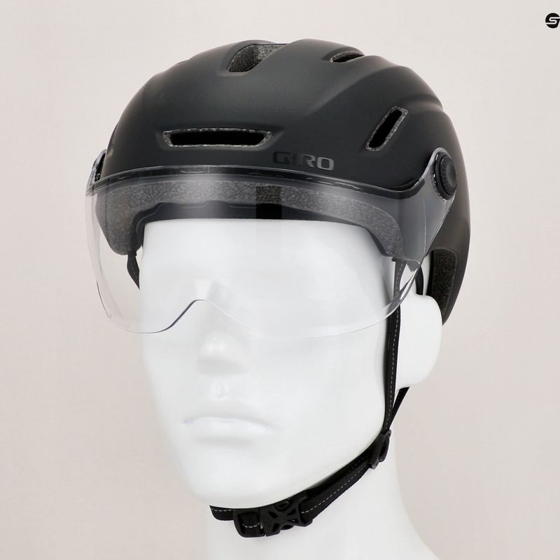 Kask rowerowy Giro Evoke Shield Integrated MIPS matte black 12