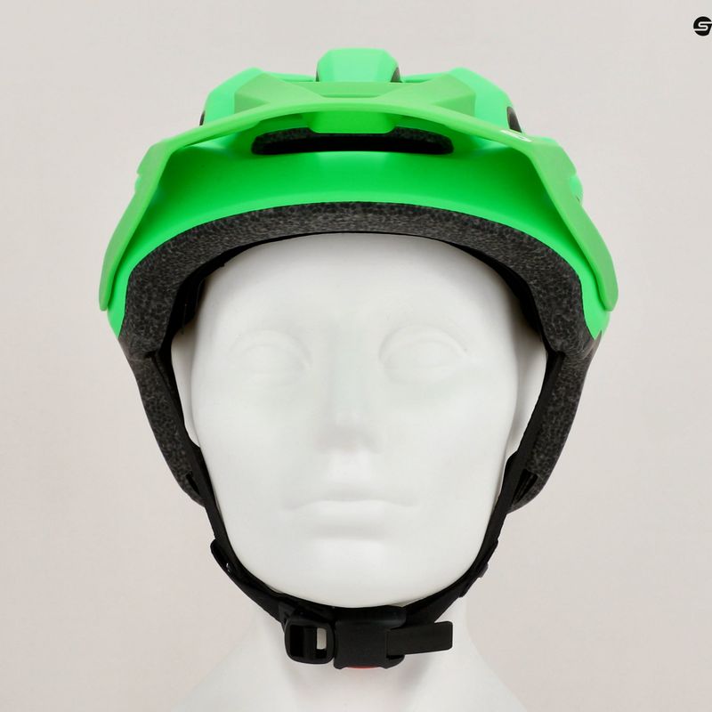 Kask rowerowy dziecięcy Giro Fixture II Integrated MIPS matte bright green 9