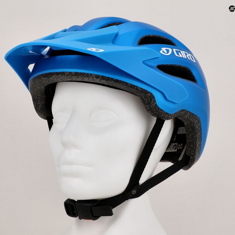 Kask rowerowy dziecięcy Giro Fixture II Integrated MIPS matte ano blue 8