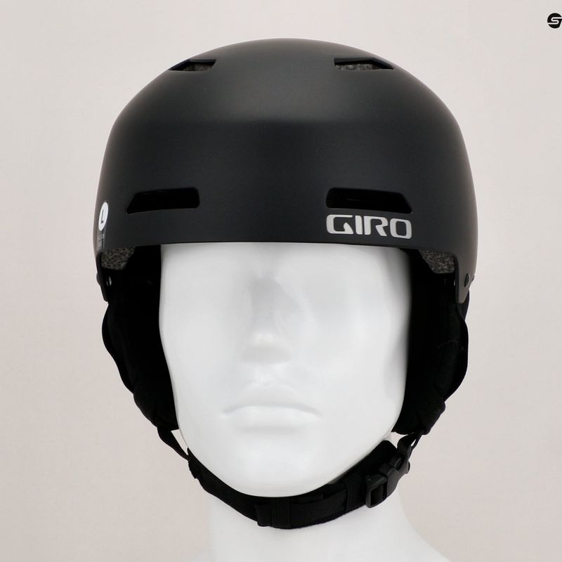 Kask narciaski Giro Ledge FS matte black 8