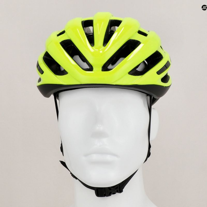 Kask rowerowy Giro Agilis Integrated MIPS highlight yellow 9