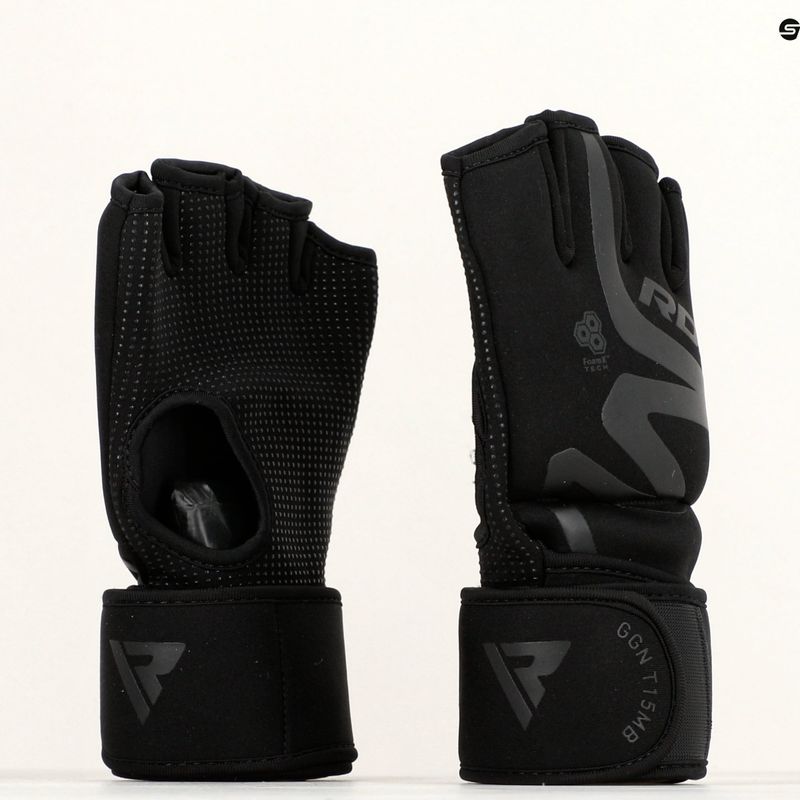 Rękawice grapplingowe RDX Grappling Glove Neoprene T15 matte black 11