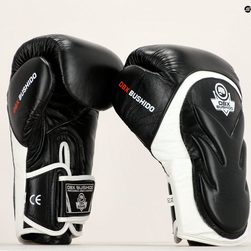 Rękawice bokserskie DBX BUSHIDO z systemem Wrist Protect czarne Bb4 17