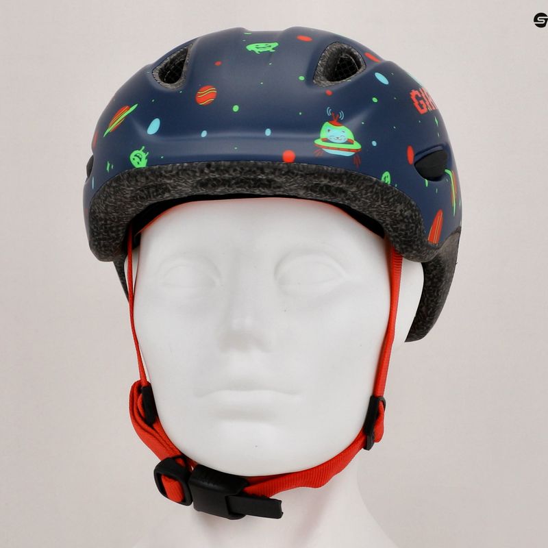 Kask rowerowy dziecięcy Giro Scamp Integrated Mips Jr matte midnight space 11