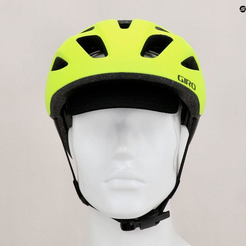 Kask rowerowy Giro Cormick Integrated MIPS matte highlight yellow black 8