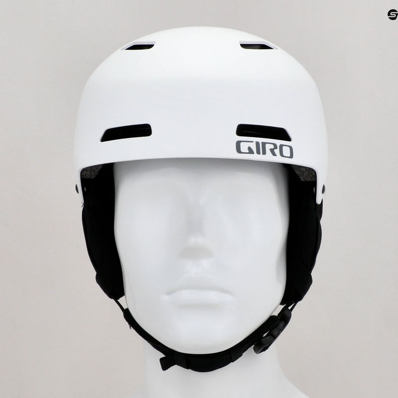 Kask narciaski Giro Ledge FS matte white 8