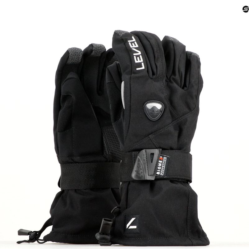 Rękawice snowboardowe męskie Level Fly 2021 black 7