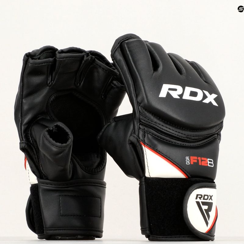 Rękawice grapplingowe RDX Grappling Glove New Model GGRF-12B black 11