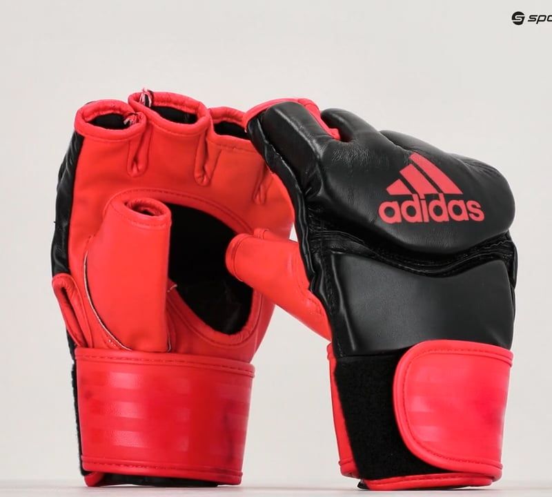 Rękawice grapplingowe adidas Training czerwone ADICSG07 7