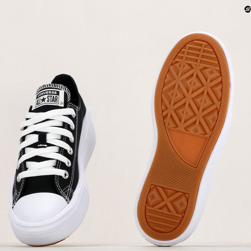 Trampki damskie Converse Chuck Taylor All Star Move Canvas Platform Ox 570256C black/white/white 8